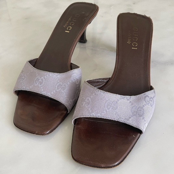 Authentic Gucci Lavender Kitten Heels | Size 7 - Picture 2 of 6